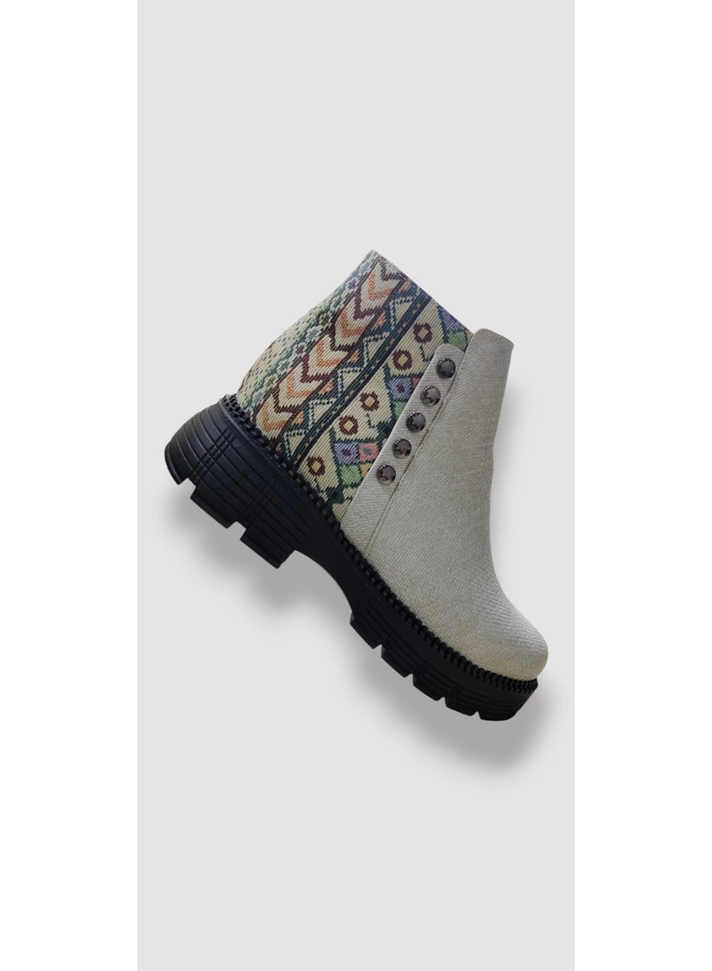 patterned half-boot - Image 5